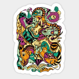 Buffalo - 12 Zodiac Animals Sticker